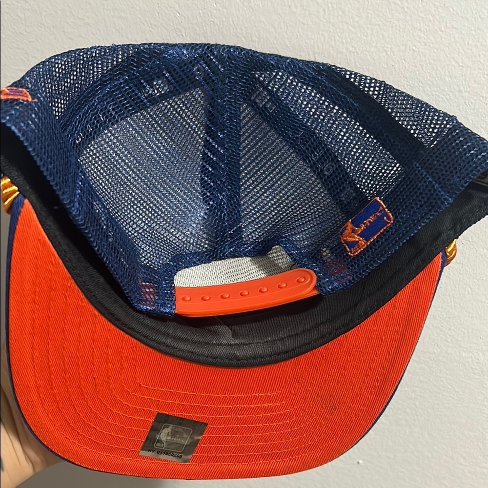 New Era Blue and Orange Knicks Hat - Picture 2 of 3